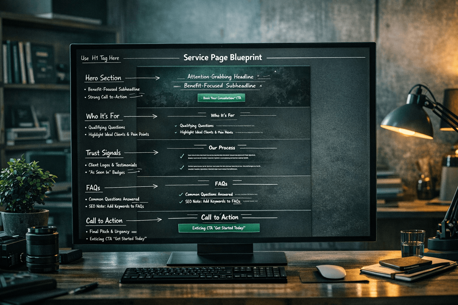 Writing Service Pages That Convert: Service Page SEO and Conversion Copy Framework
